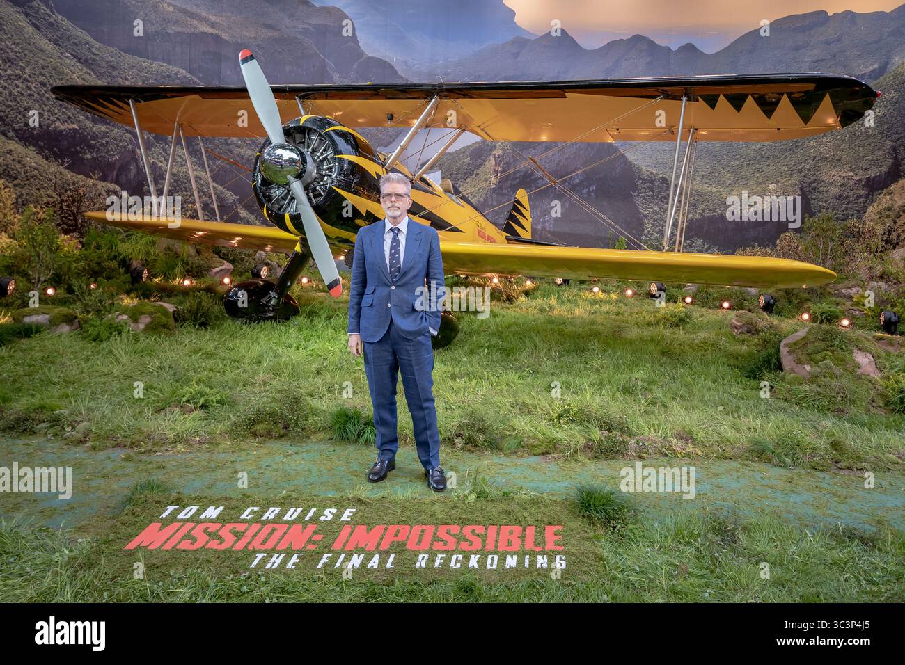 Londres, Royaume-Uni. 15 mai 2025. Christopher McQuarrie assiste à la première mondiale de « Mission : impossible - The final Reckoning » à Leicester Square, Londres, Royaume-Uni. Banque D'Images