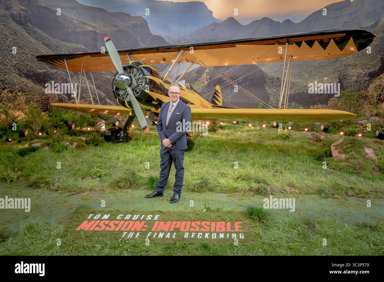 Londres, Royaume-Uni. 15 mai 2025. Eddie Hamilton, éditeur, assiste à la première mondiale de « Mission : impossible - The final Reckoning » à Leicester Square. Banque D'Images
