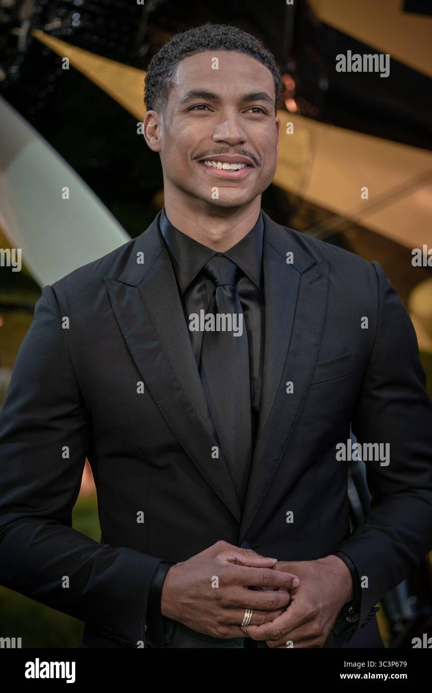 Londres, Royaume-Uni. 15 mai 2025.Greg Tarzan Davis assiste à la première mondiale de 'Mission : impossible - The final Reckoning' à Leicester Square, Londres, Royaume-Uni. Banque D'Images