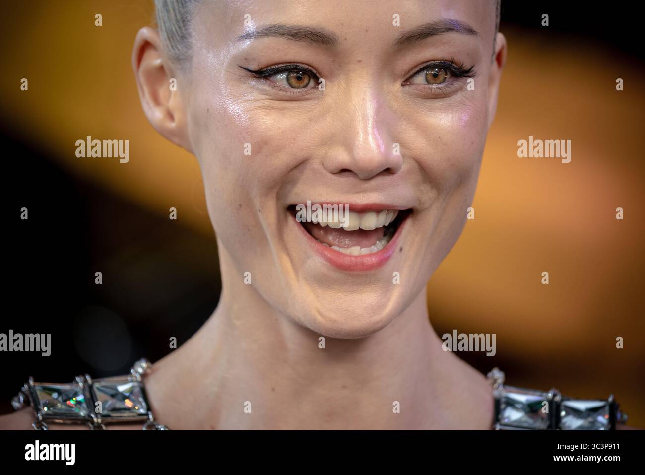 Londres, Royaume-Uni. 15 mai 2025. POM Klementieff assiste à la première mondiale de « Mission : impossible - The final Reckoning » à Leicester Square, Londres, Royaume-Uni. Banque D'Images