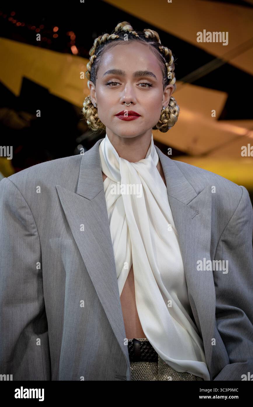 Londres, Royaume-Uni. 15 mai 2025. Nathalie Emmanuel assiste à la première mondiale de « Mission : impossible - The final Reckoning » à Leicester Square, Londres, Royaume-Uni. Banque D'Images