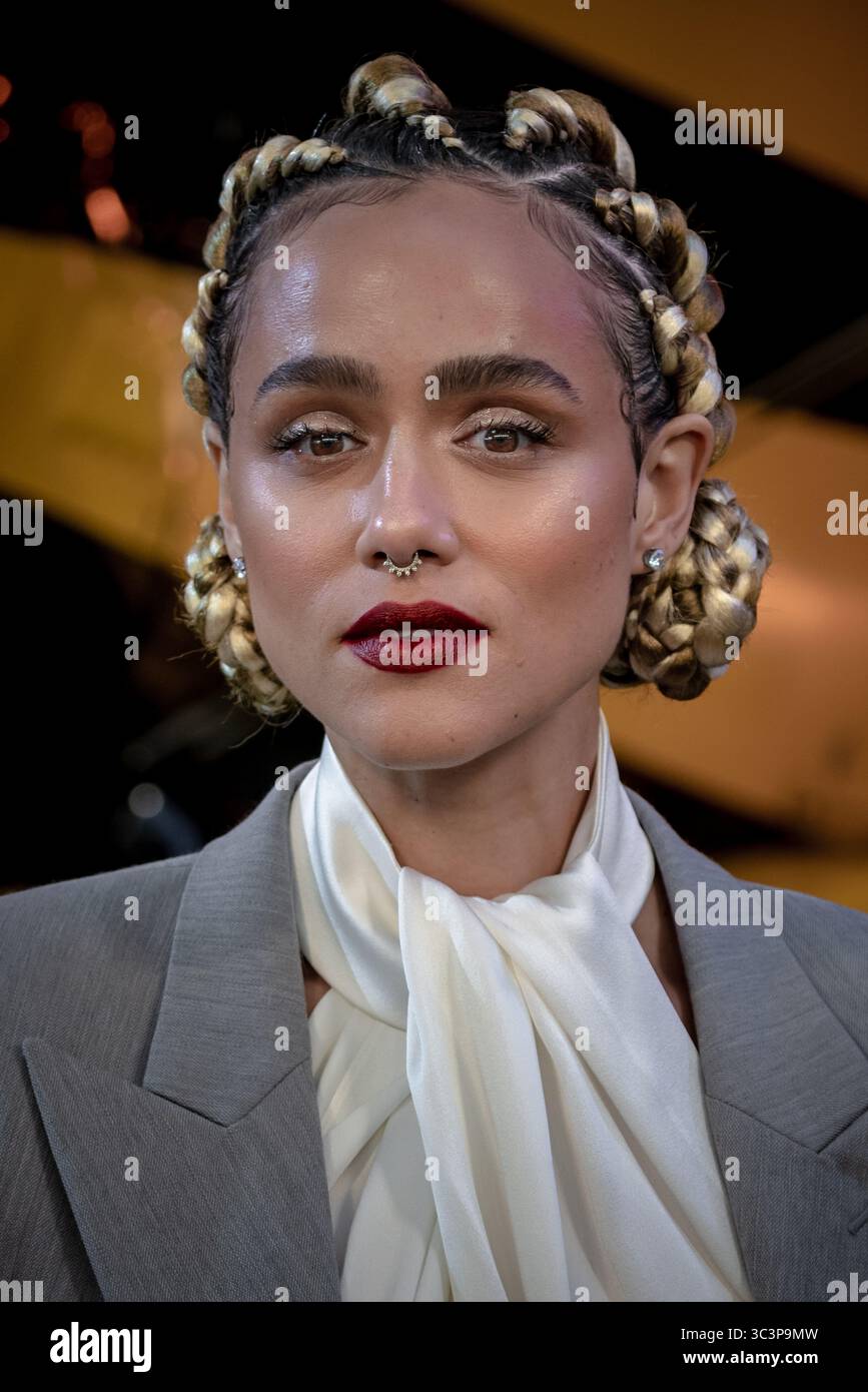 Londres, Royaume-Uni. 15 mai 2025. Nathalie Emmanuel assiste à la première mondiale de « Mission : impossible - The final Reckoning » à Leicester Square, Londres, Royaume-Uni. Banque D'Images