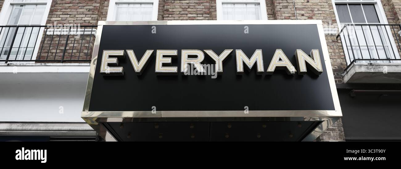 Cinéma Everyman Banque D'Images