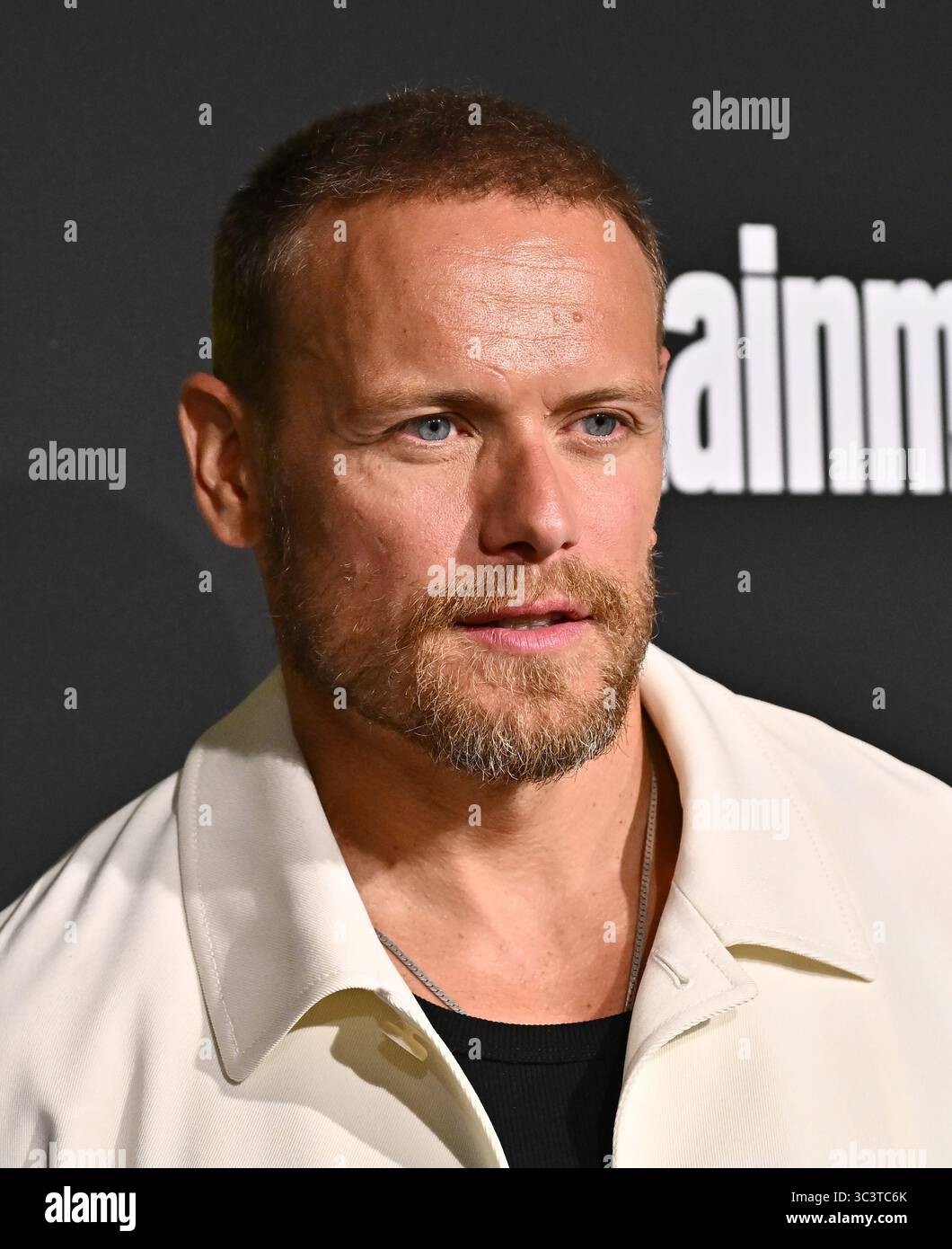 San Diego, États-Unis. 26 juillet 2025. Sam Heughan arrive à Entertainment Weekly's Annual Comic-Con bash qui se tient au Float au Hard Rock Hotel San Diego le 26 juillet 2025 à San Diego, CA. © Starbuck/ Credit : AFF/Alamy Live News Banque D'Images