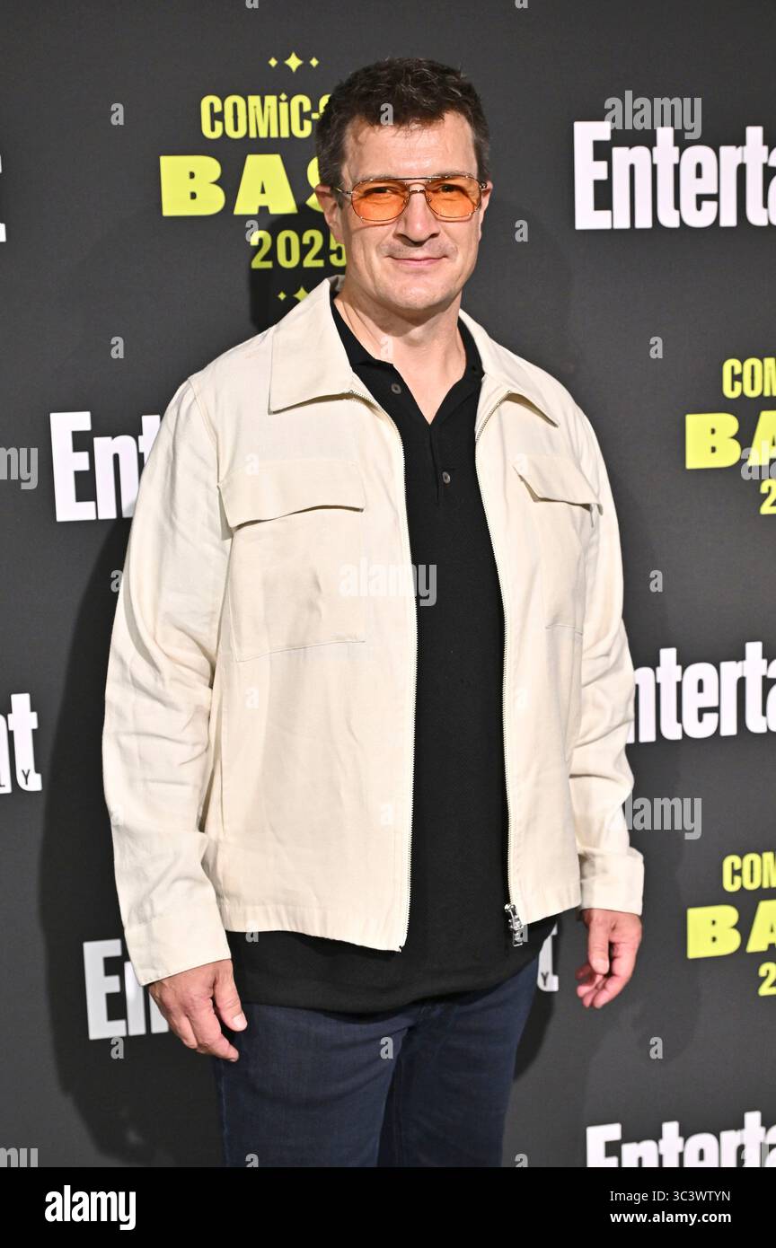 Nathan Fillion beim Entertainment Weekly Comic-Con Bash auf der San Diego Comic-Con International 2025 im Hard Rock Hotel. San Diego, 26.07.2025 Banque D'Images