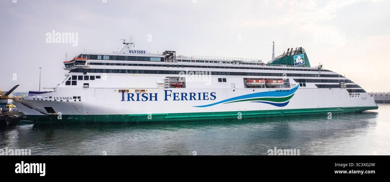 Irish Ferries Ulysses Banque D'Images