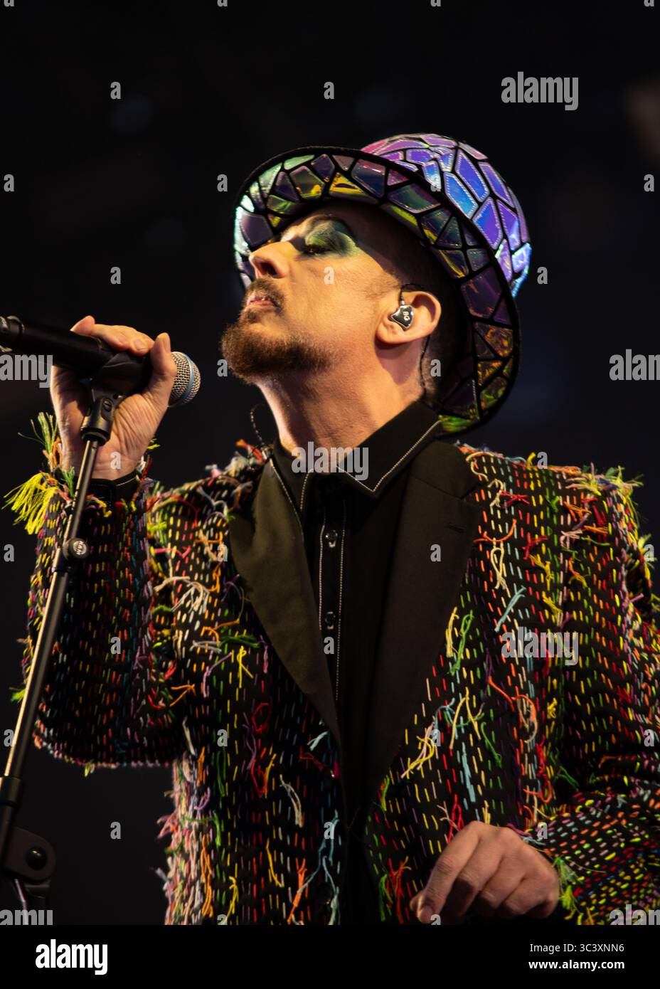 Londres, Angleterre. 27 juillet 2025. Boy George se produit en concert avec culture Club au Uptown Festival, South East London. Cristina Massei/Alamy Live News Banque D'Images