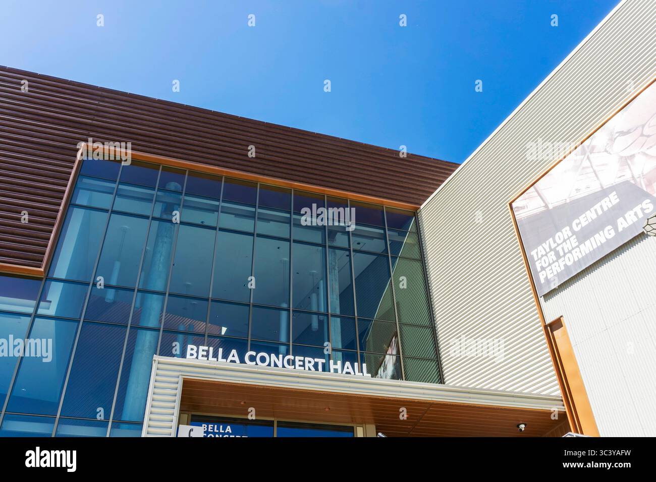 CALGARY, CANADA - 30 MAI 2025 : Bella concert Hall à l'Université Mount Royal à Calgary, Alberta, Canada. L'université a été fondée en 1910 et dispose d'un Banque D'Images
