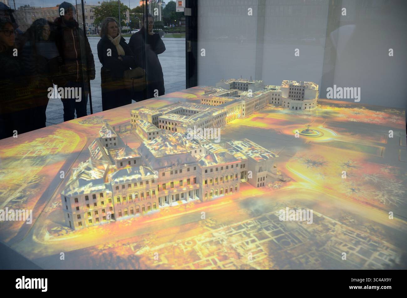 Palais de Saxe, Varsovie, Voïvodie de Masovie, Pologne, Europe Banque D'Images