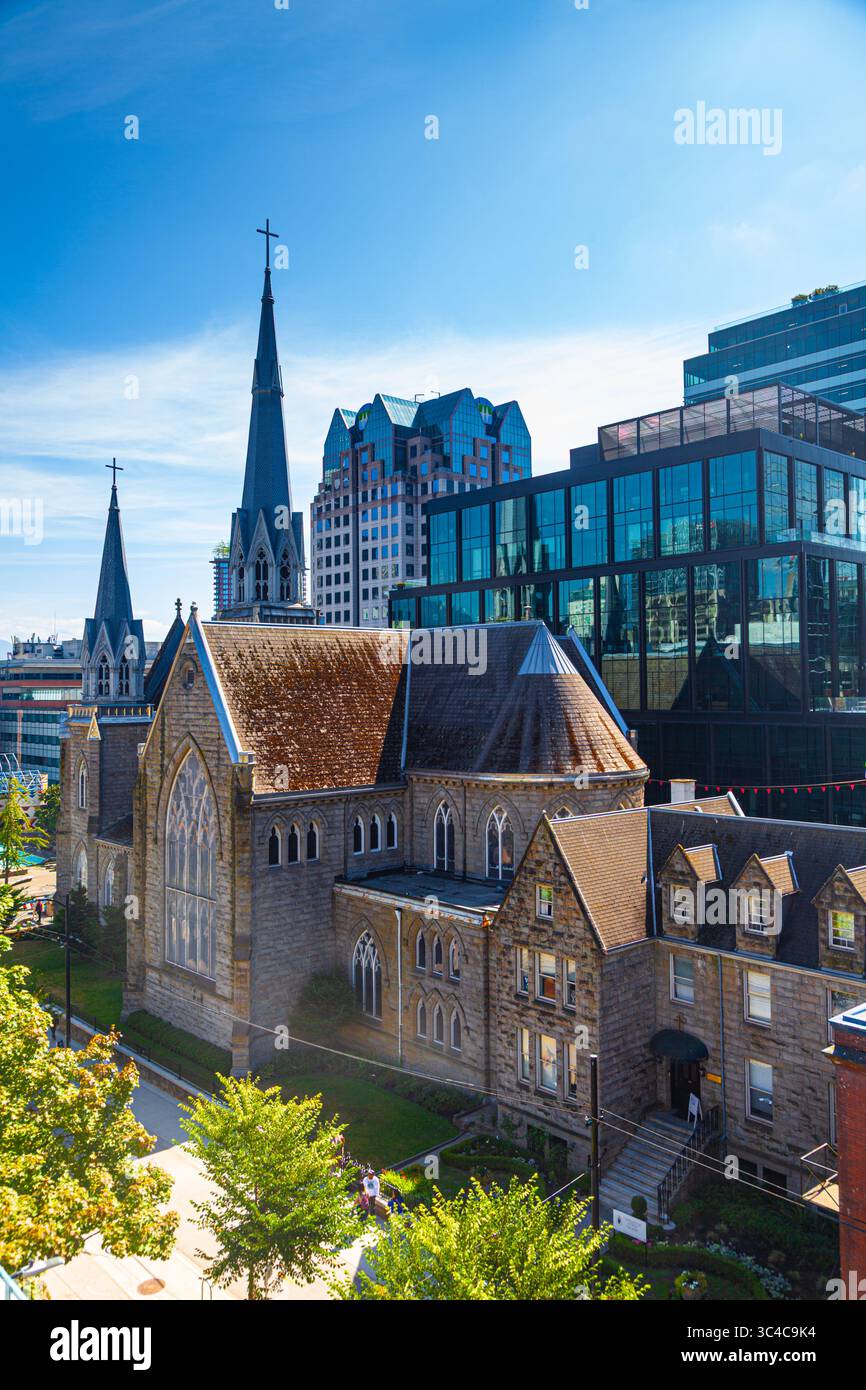 Cathédrale notre-Dame du Saint Rosaire à Vancouver Canada Banque D'Images