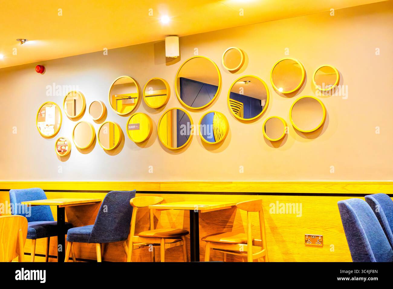 Sièges confortables à Costa Banque D'Images