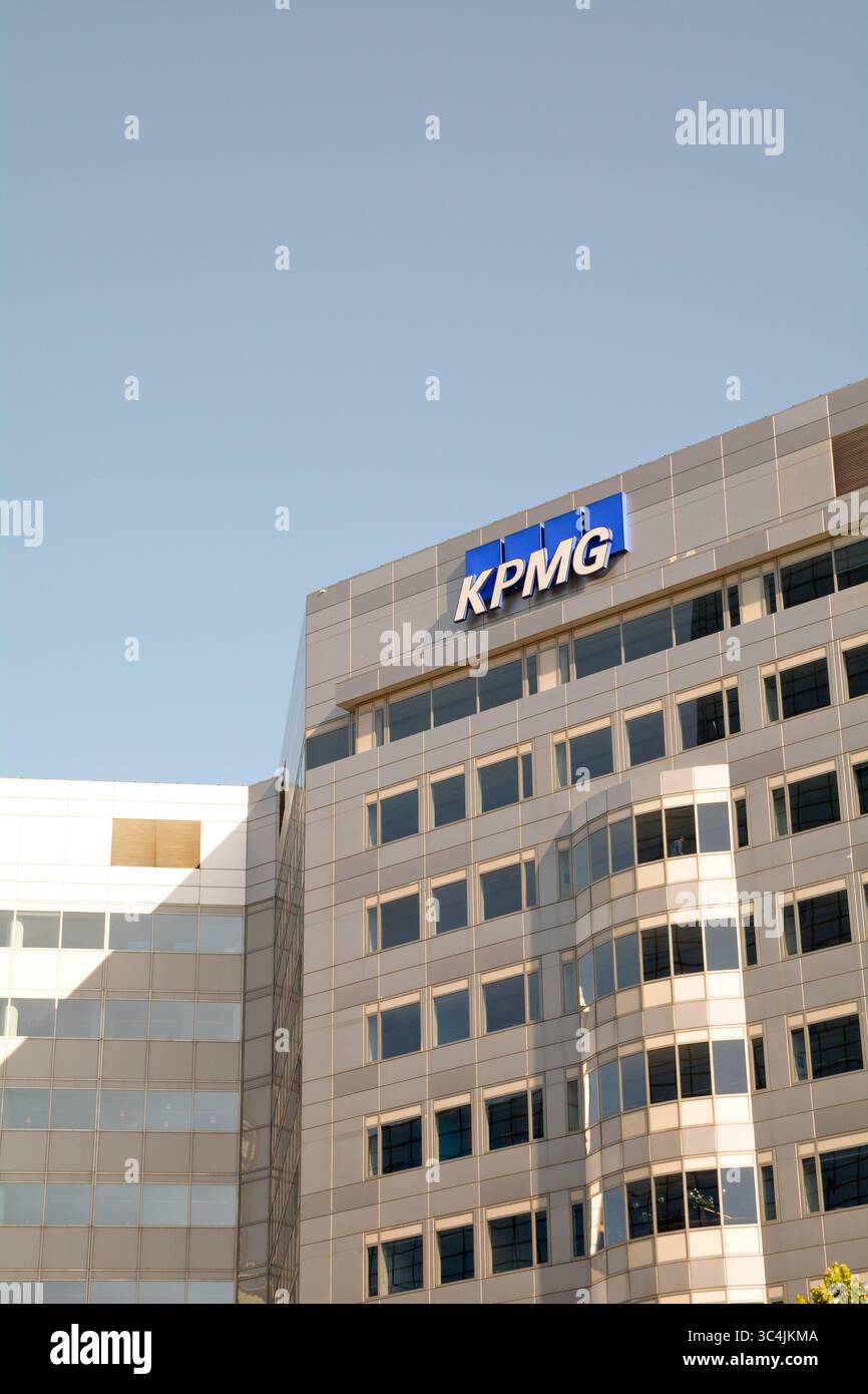 Immeuble de bureaux KPMG à Rotterdam, pays-Bas Banque D'Images