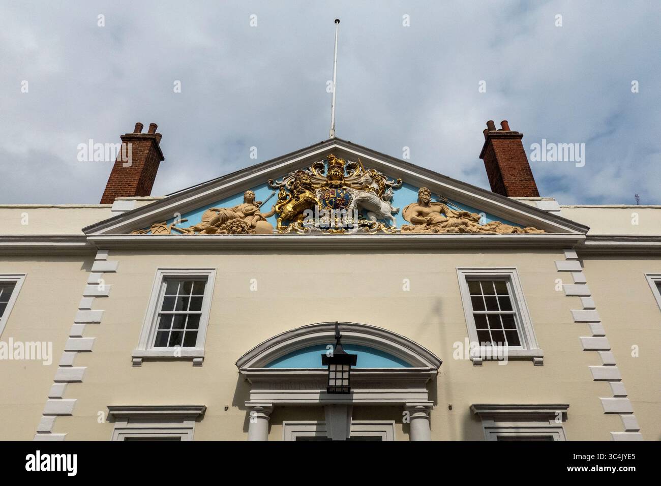 Vue extérieure de la Corporation of the Hull Trinity House, Royaume-Uni Banque D'Images