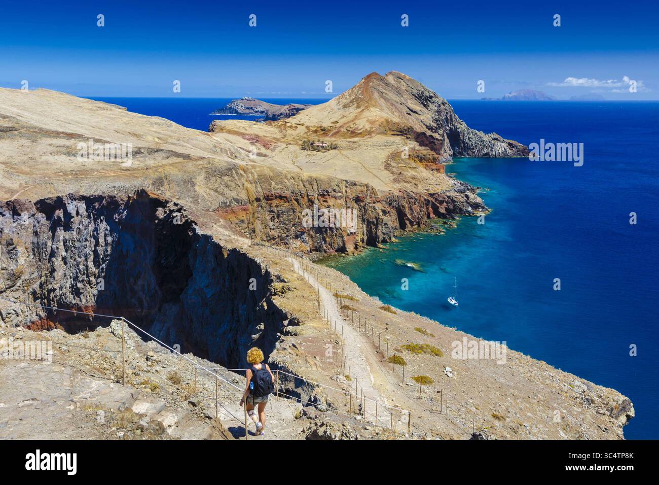 30 juillet 2016 - MADÈRE, PORTUGAL - Punta de San Lorenzo. Madère, Portugal, Europe. (Crédit image : © Mikel Bilbao / Vwpics/VW pics via ZUMA Wire) Banque D'Images