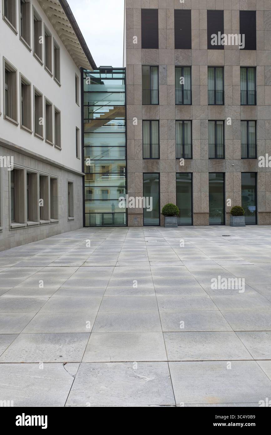 Immeuble de bureaux à Staedtle 44 Vaduz, Leichteinstein Banque D'Images