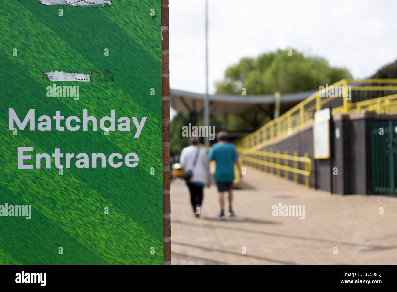 Gare de Sandhills Liverpool UK. Station la plus proche Everton's Ground Dickinson Hall Stadium Banque D'Images