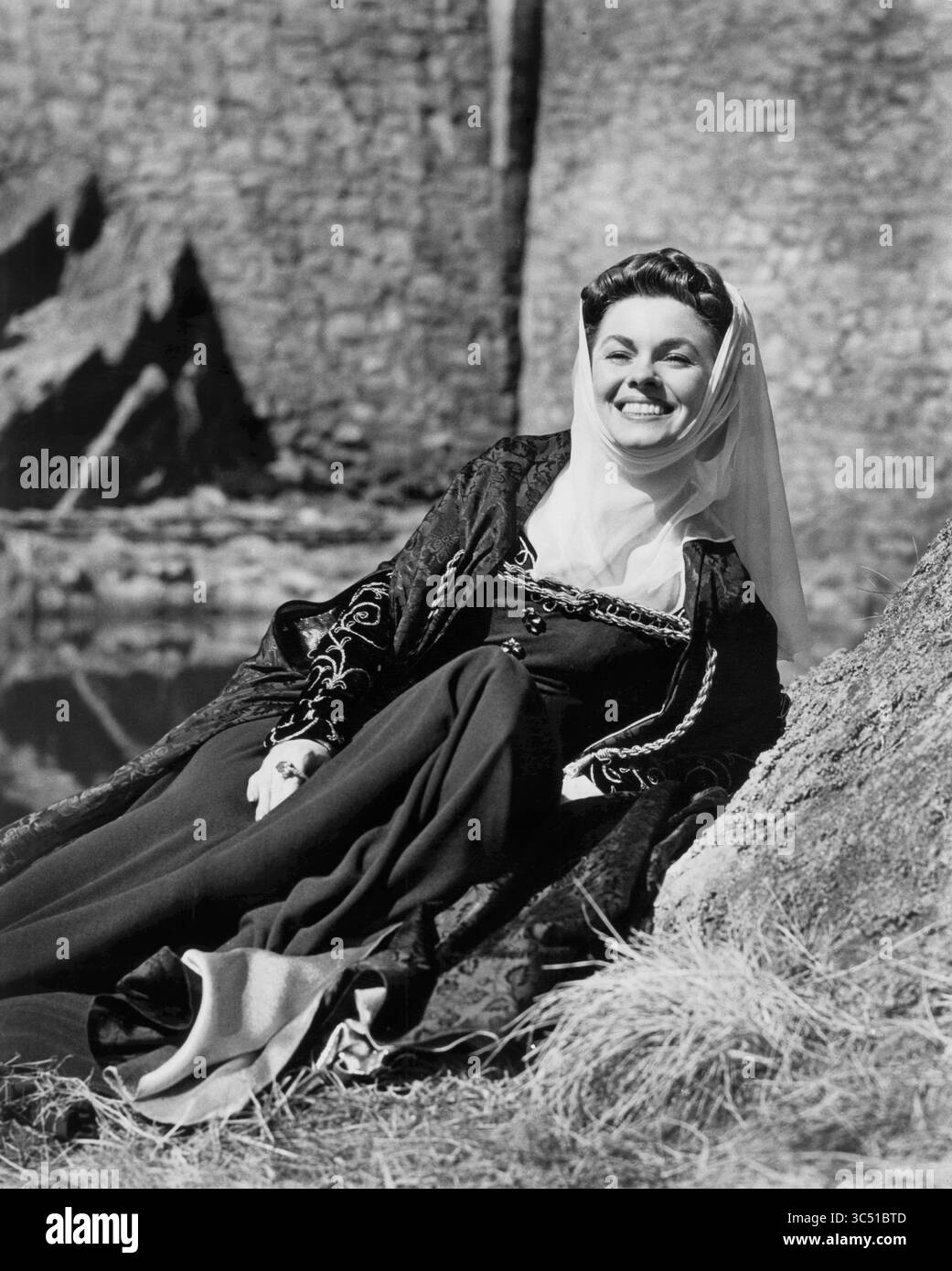 3 juin 2019, États-Unis : Joanne Dru, sur le plateau du film, ''les guerriers'', artistes alliés, 1955 (crédit image : © JT Vintage/Glasshouse via ZUMA Wire) Banque D'Images