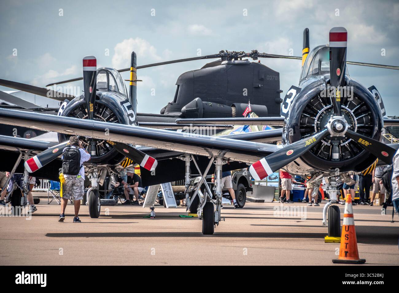 5 avril 2019, Lakeland, Floride, États-Unis : avions exposés -Sun NÂ€™ fun Airshow, Lakeland Floride (crédit image : © Edwin Remsberg / Vwpics/VW pics via ZUMA Wire) Banque D'Images
