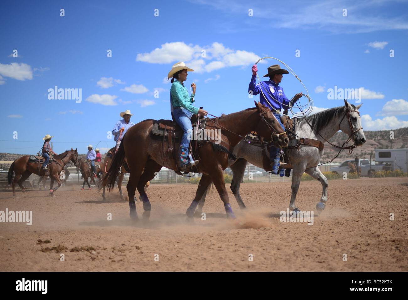 10 septembre 2016, Window Rock, Arizona, États-Unis : Navajo Nation Fair, un événement de renommée mondiale qui présente l'agriculture, les beaux-arts et l'artisanat navajo, avec la promotion et la préservation du patrimoine Navajo en offrant des divertissements culturels. Window Rock, Arizona. (Crédit image : © Nano Calvo/VW pics via ZUMA Wire) Banque D'Images