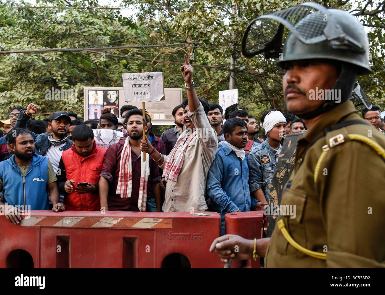 11 décembre 2019, , Inde : (crédit image : © David Talukdar/ZUMA Wire) Banque D'Images