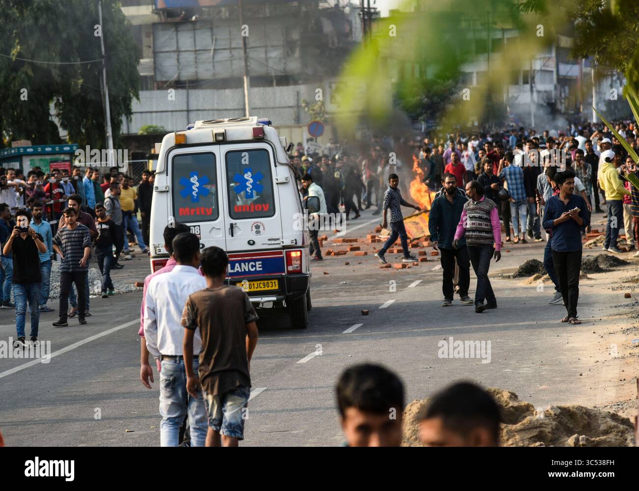 11 décembre 2019, , Inde : (crédit image : © David Talukdar/ZUMA Wire) Banque D'Images