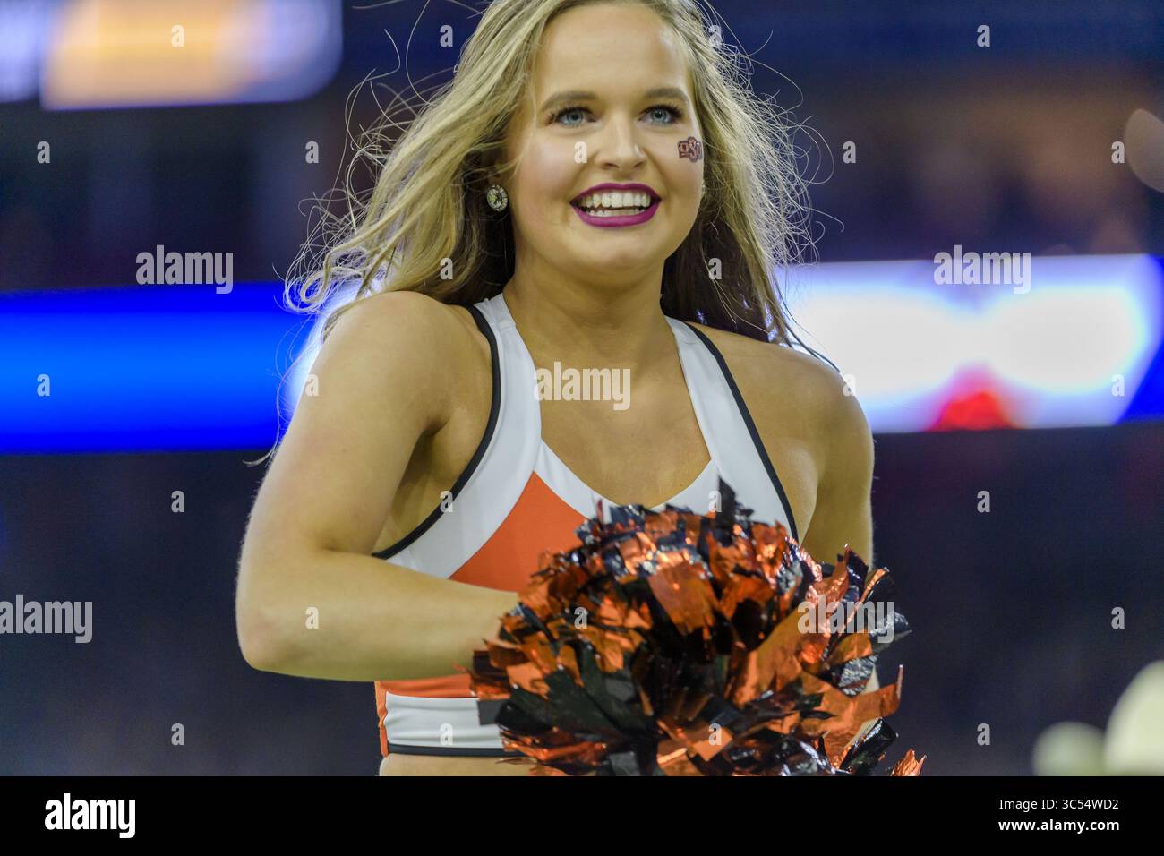 27 décembre 2019, Houston, Texas, États-Unis : performance avant-match du Cowboy Marching Band de l'Oklahoma State University le Texas Bowl entre les Texas A&M Aggies et les Oklahoma State Cowboys au NRG Stadium, Houston, Texas (crédit image : © Lynn Pennington/ZUMA Wire) Banque D'Images