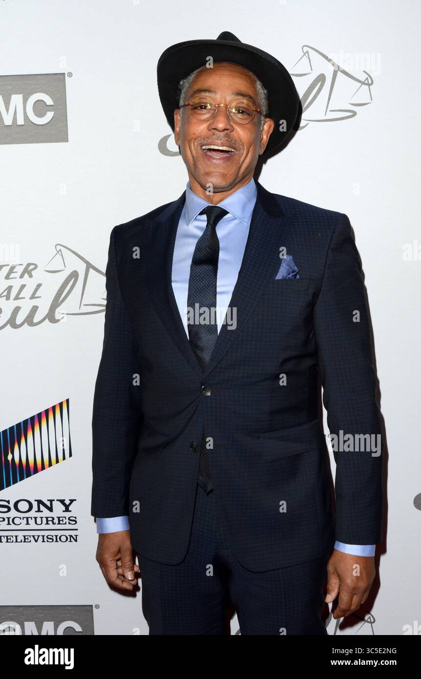 5 février 2020, Los Angeles, CA, États-Unis : LOS ANGELES - 5 février : Giancarlo Esposito à la première saison 5 de ''Better Call Saul'' au Arclight Hollywood le 5 février 2020 à Los Angeles, CA (crédit image : © Kathy Hutchins via ZUMA Wire) Banque D'Images