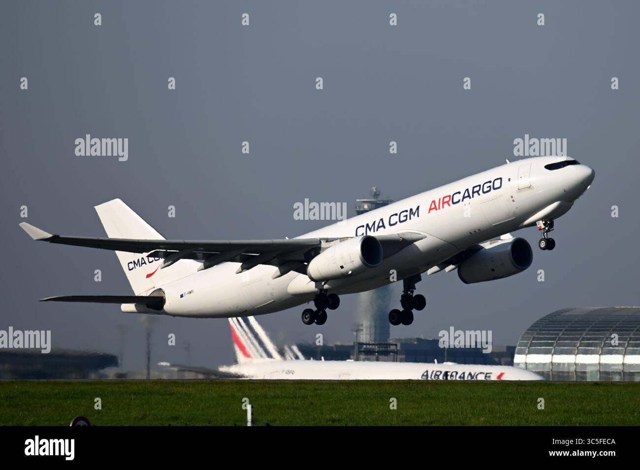 Aéroport Roissy Charles de Gaulle à Paris, France Banque D'Images