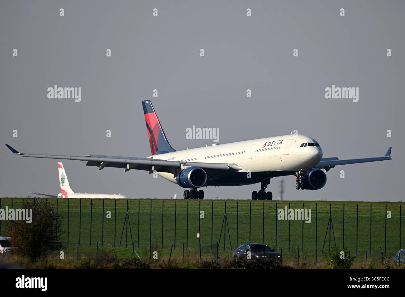 Aéroport Roissy Charles de Gaulle à Paris, France Banque D'Images