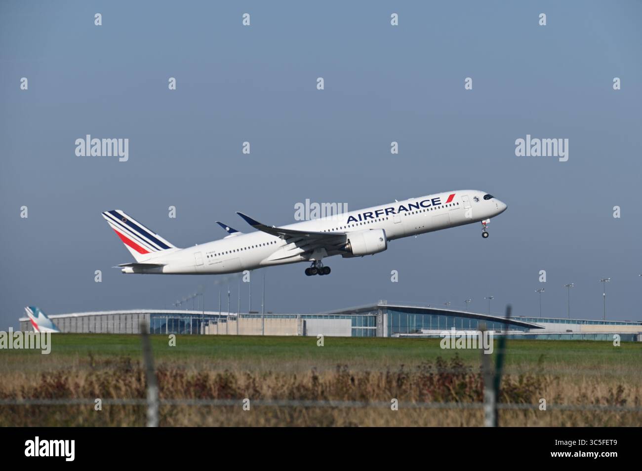 Aéroport Roissy Charles de Gaulle à Paris, France Banque D'Images