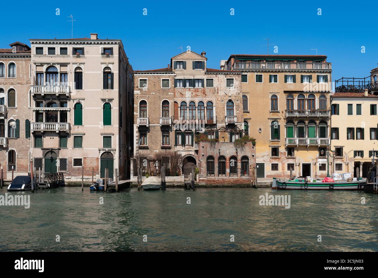 Canal grande (grand canal) à Venise, Italie Banque D'Images