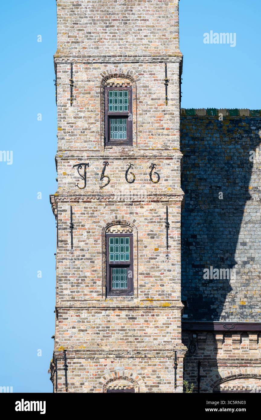 Église Saint-Pierre du village de Lo Reninge, Flandre occidentale, Belgique 8 juillet 2025 Banque D'Images
