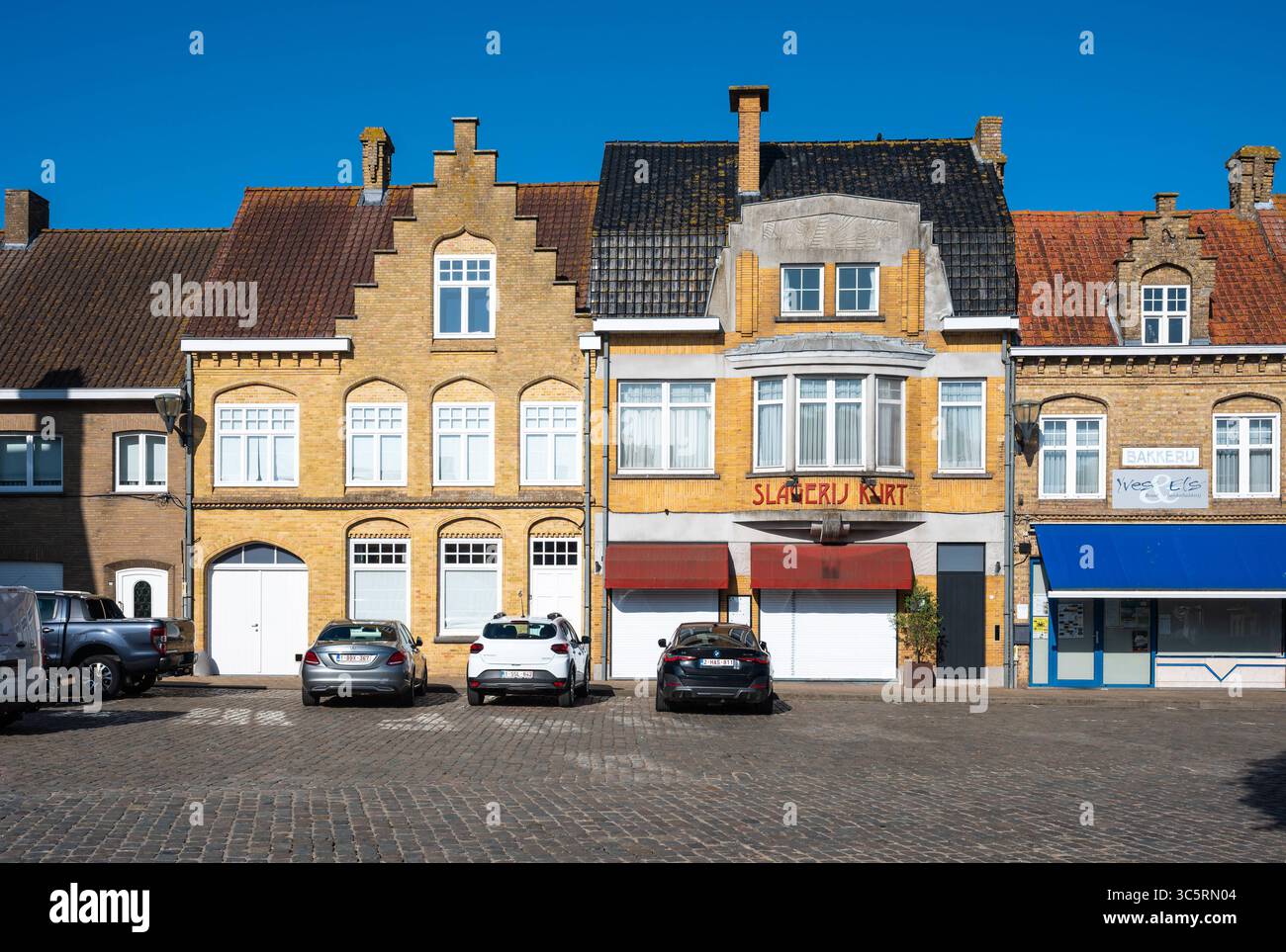 Panneau routier de Lo, partie de Lo Reninge, Flandre occidentale, Belgique 8 juillet 2025 Banque D'Images