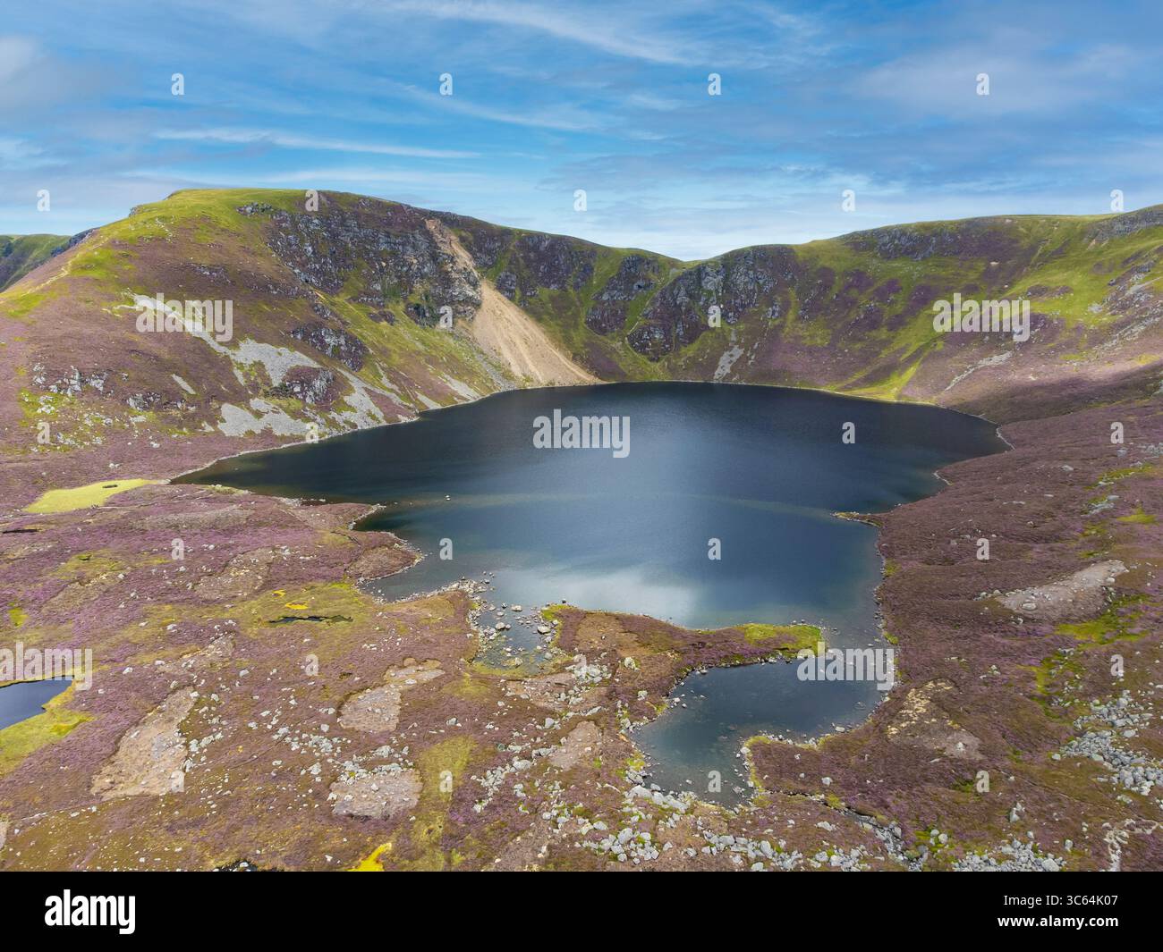 Loch Brandy à Glen Clova, Angus, Écosse Banque D'Images