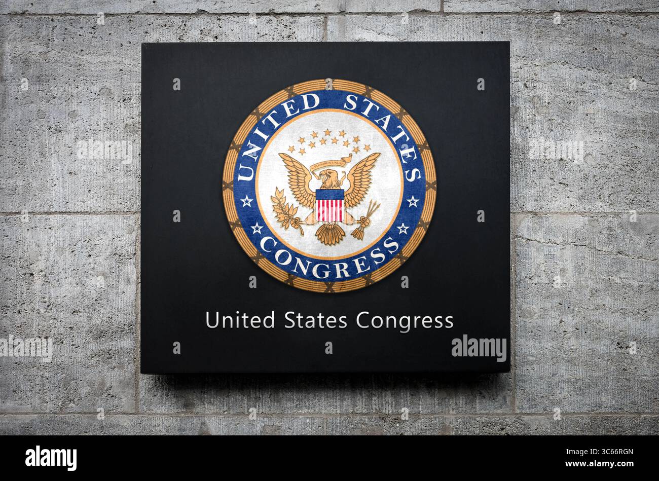 Congrès des États-Unis - gouverner la nation depuis Capitol Hill Banque D'Images