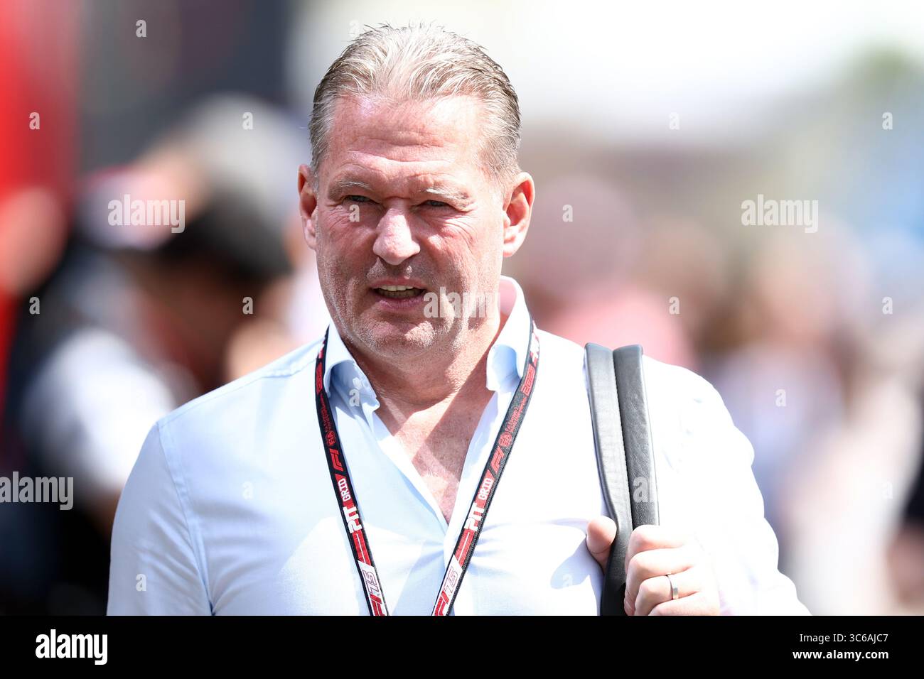 Mogyorod, Hongrie. 31 juillet 2025. Jos Verstappen est en avant du Grand Prix de F1 de Hongrie à Hungaroring le 31 juillet 2025 à Mogyorod, Hongrie. Crédit : Marco Canoniero/Alamy Live News Banque D'Images