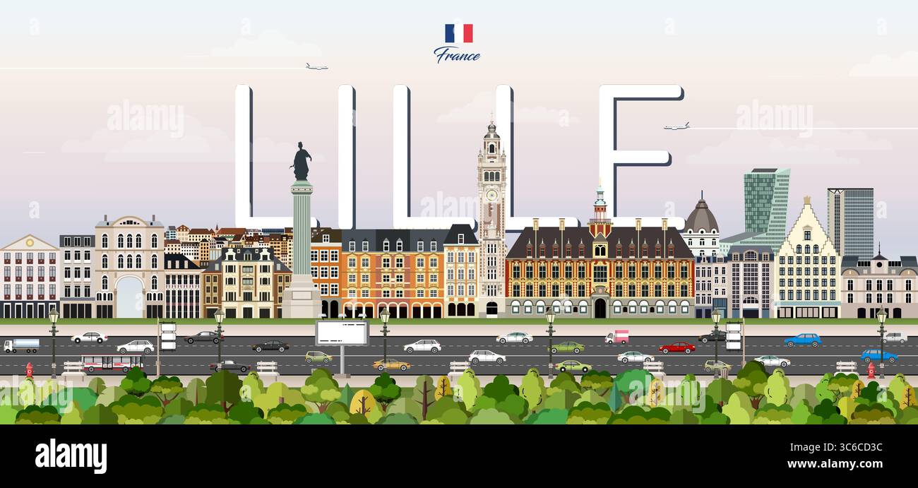 vieux-lille-banque-d-images-vectorielles-alamy