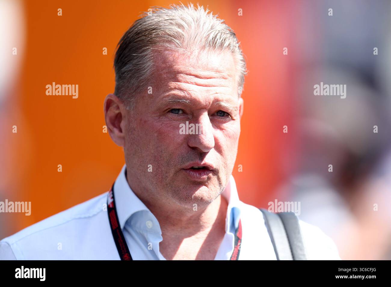 Mogyorod, Hongrie. 31 juillet 2025. Jos Verstappen est en avant du Grand Prix de F1 de Hongrie à Hungaroring le 31 juillet 2025 à Mogyorod, Hongrie. Crédit : Marco Canoniero/Alamy Live News Banque D'Images