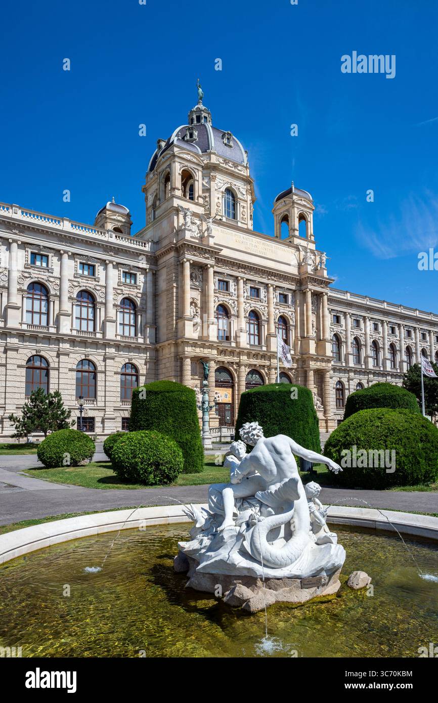Musée d'histoire naturelle (Naturhistorisches Museum), Vienne, Autriche Banque D'Images