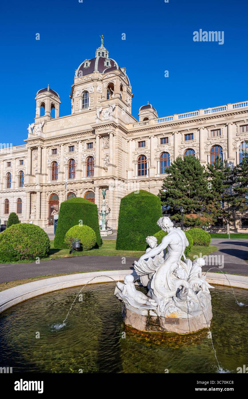 Le Kunsthistorisches Museum, Vienne, Autriche Banque D'Images