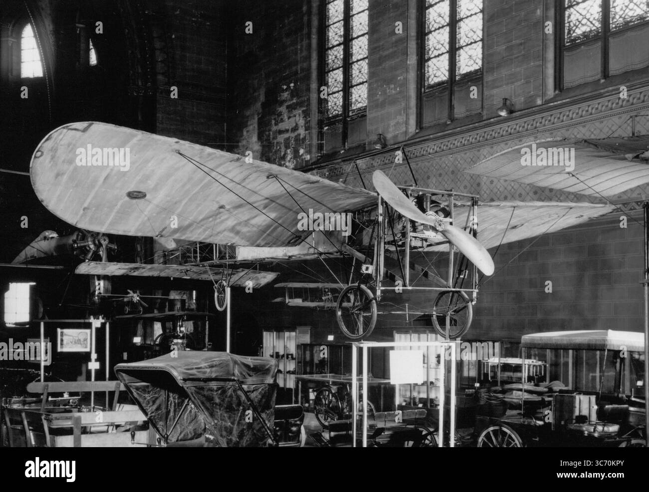 L'avion 1909 de Louis Blériot Banque D'Images