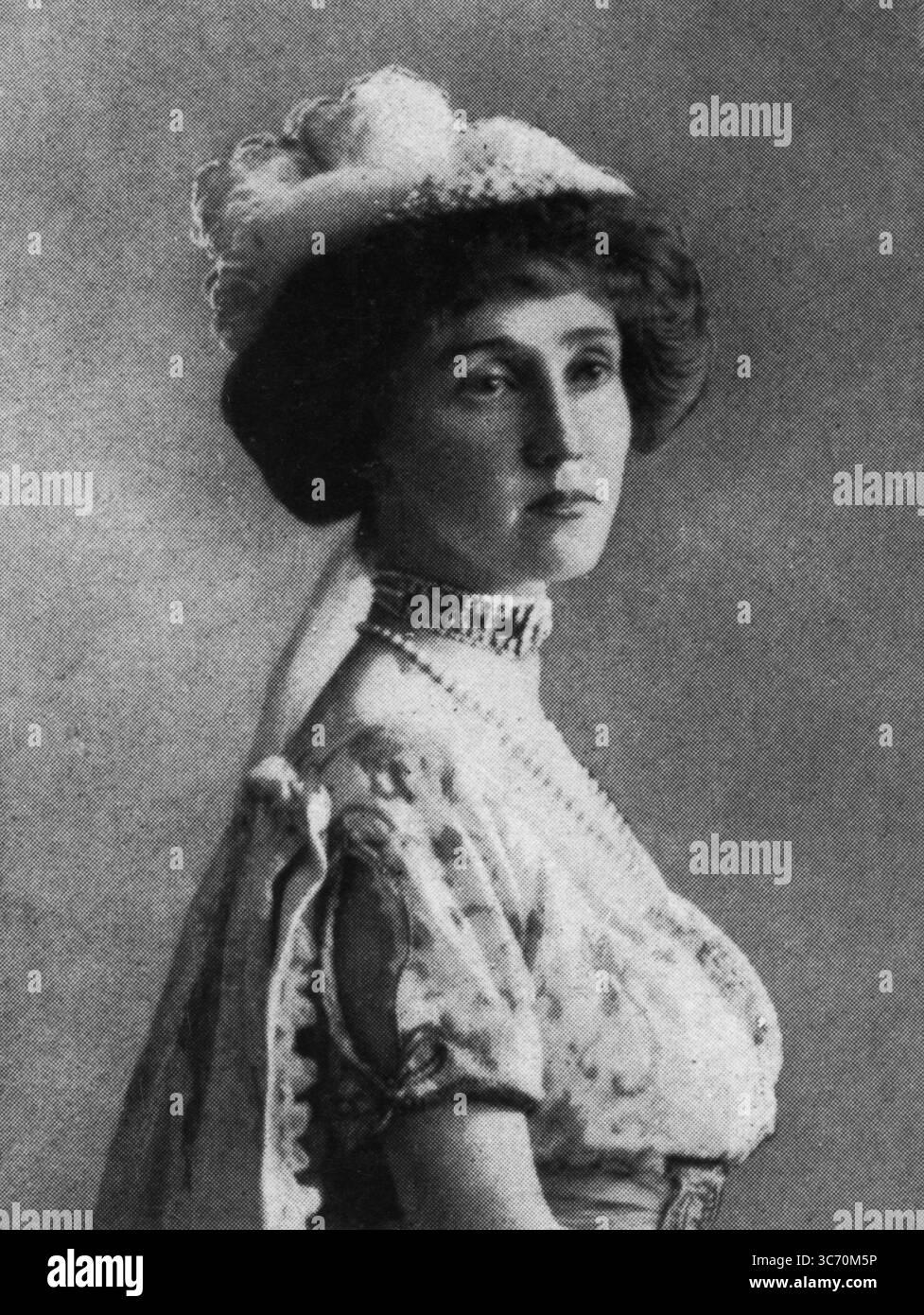 Comtesse de Rothes Survivor du Titanic 1912 Banque D'Images