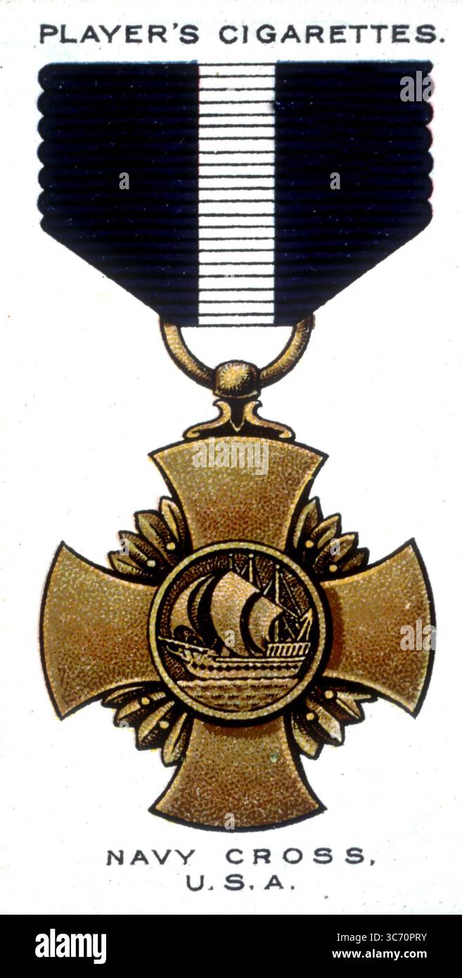 Navy Cross USA 1919 ©2004 TopFoto Banque D'Images