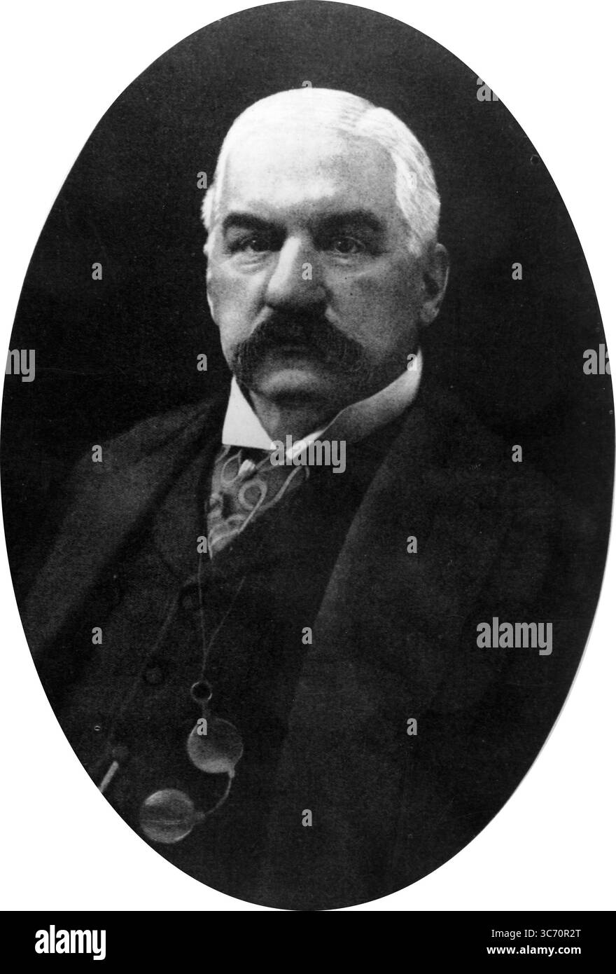 M. J Pieront Morgan - millionnaire qui a sauvé New York de la faillite, octobre 1907 Banque D'Images