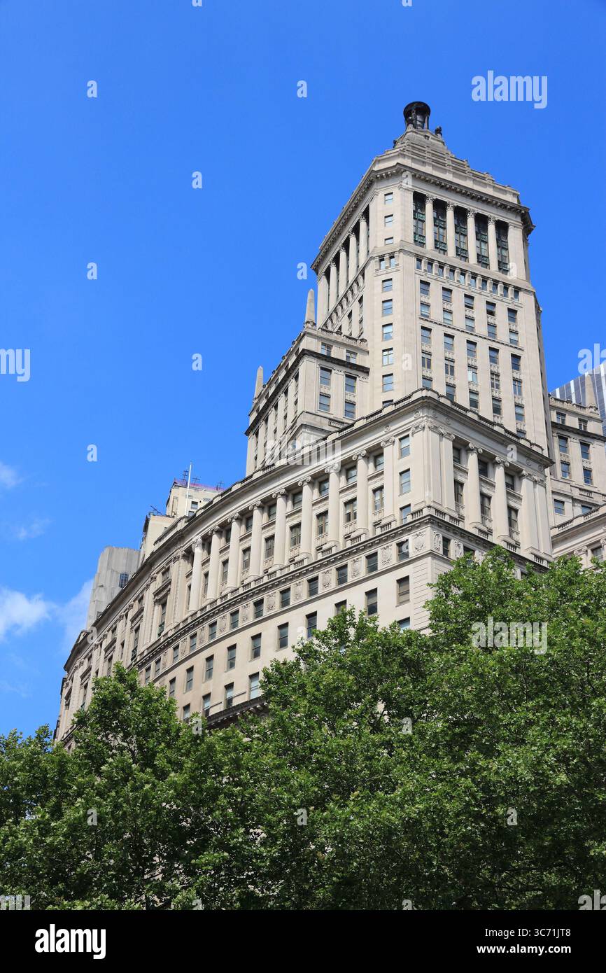 NEW YORK, États-Unis - 6 JUILLET 2013 : 26 vue extérieure du bâtiment Broadway à New York. 26 Broadway était également connu sous le nom de Standard Oil Building ou Socony-Vacuum Banque D'Images