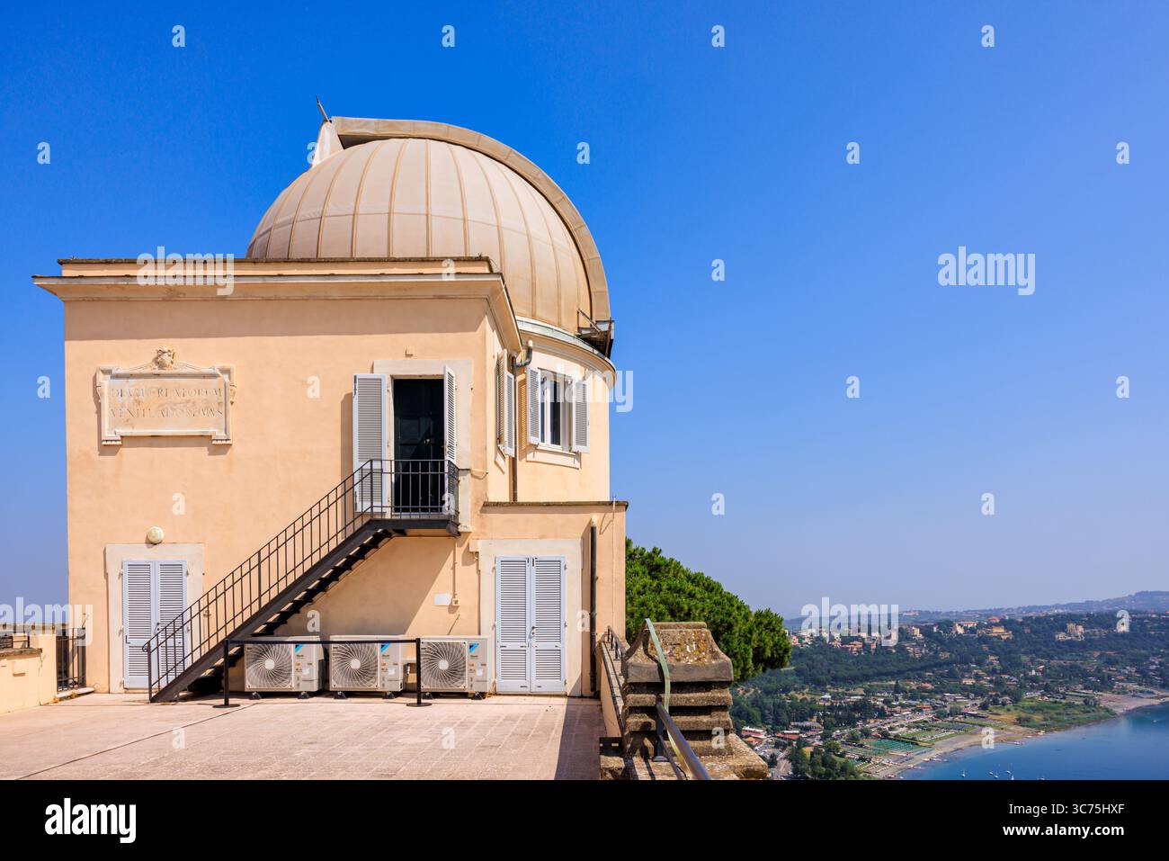 Observatoire astronomique du Vatican au palais de Castel Gandolfo, Italie Banque D'Images