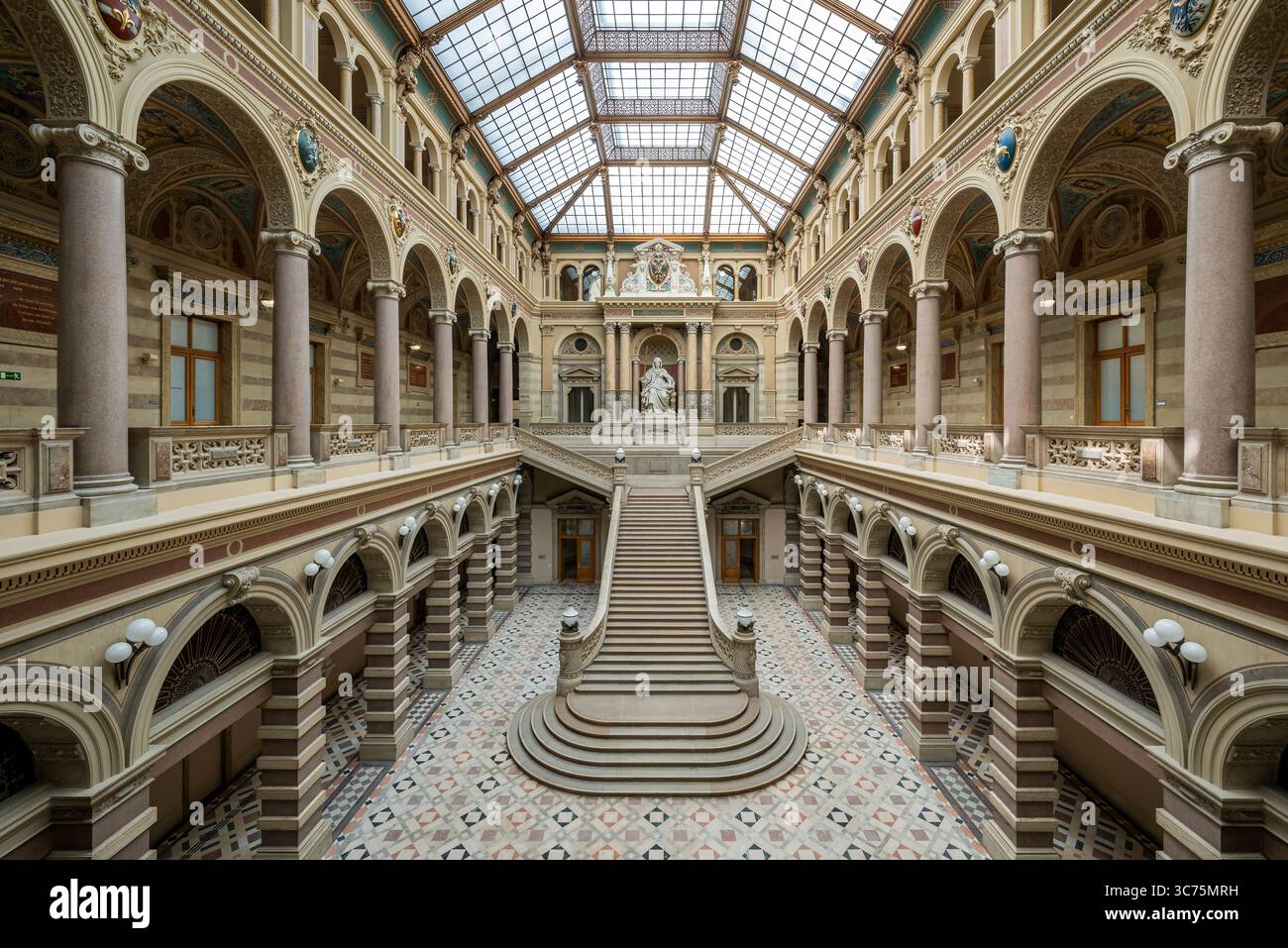 Palais de justice (Justizpalast), Vienne, Autriche Banque D'Images