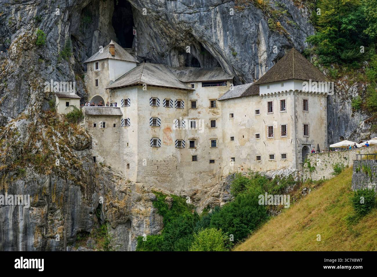 Château de Predjama, en Slovénie Banque D'Images