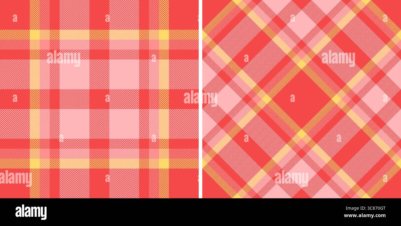 Motifs écossais chaleureux et invitants, idéaux pour les arrière-plans, les textiles et les motifs saisonniers. Une texture cosy et polyvalente. Illustration de Vecteur