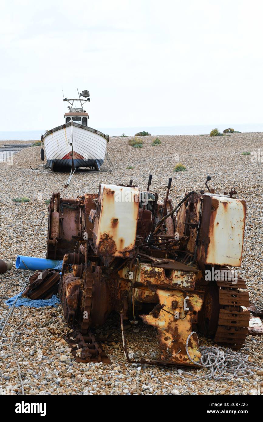 Bateau de pêche Banque D'Images